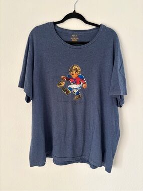 Polo by Ralph Lauren Graphic Football Bear Tee